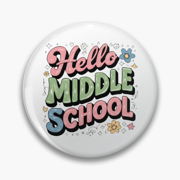 Item preview, Hello Middle school Graduation Back to School  designed and sold by TheTimer.