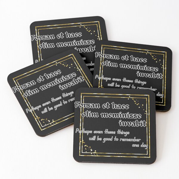 Item preview, Perhaps even these things will be good to remember one day, Latin designed and sold by MakeWayDesign.