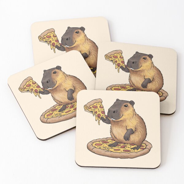 Item preview, Capybara Pizza  designed and sold by canvadreamer444.