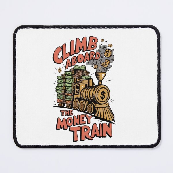 Item preview, Climb Aboard the Gold Money Train Topagraphy designed and sold by EmeraldCauldren.