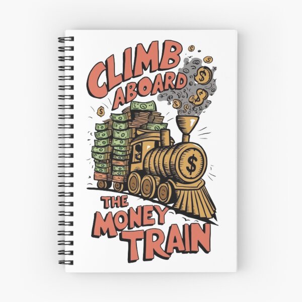 Item preview, Climb Aboard the Gold Money Train Topagraphy designed and sold by EmeraldCauldren.