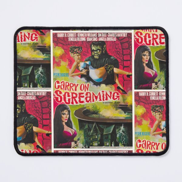 Item preview, Vintage Style CARRY ON SCREAMING Portrait Poster Art designed and sold by Michaelofthe80s.