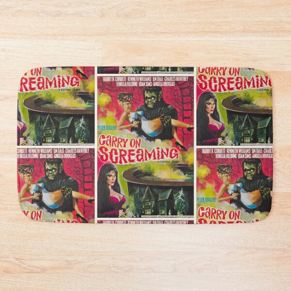 Item preview, Vintage Style CARRY ON SCREAMING Portrait Poster Art designed and sold by Michaelofthe80s.