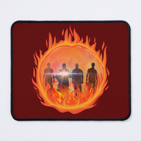 Item preview, Fiery Furnace Circle designed and sold by MyArmorOfGod.