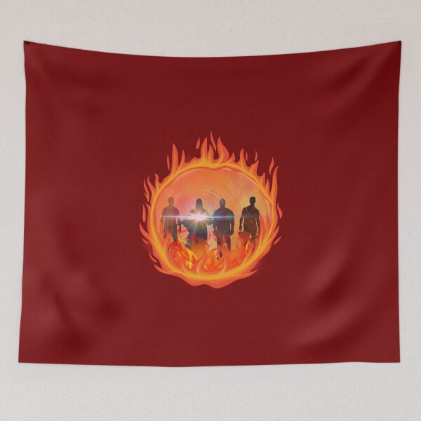 Item preview, Fiery Furnace Circle designed and sold by MyArmorOfGod.