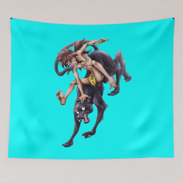 Item preview, The Jungle Book Shonen Mowgli (Cyan) designed and sold by MurpheusTech.