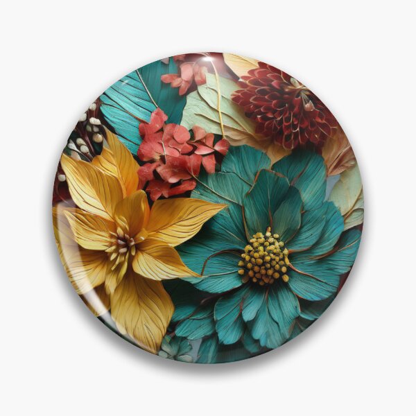 Item preview, Design A Piece Featuring Elements Of Nature Such As Leaves And Flowers, Autumn Flowers designed and sold by WATERDUST.