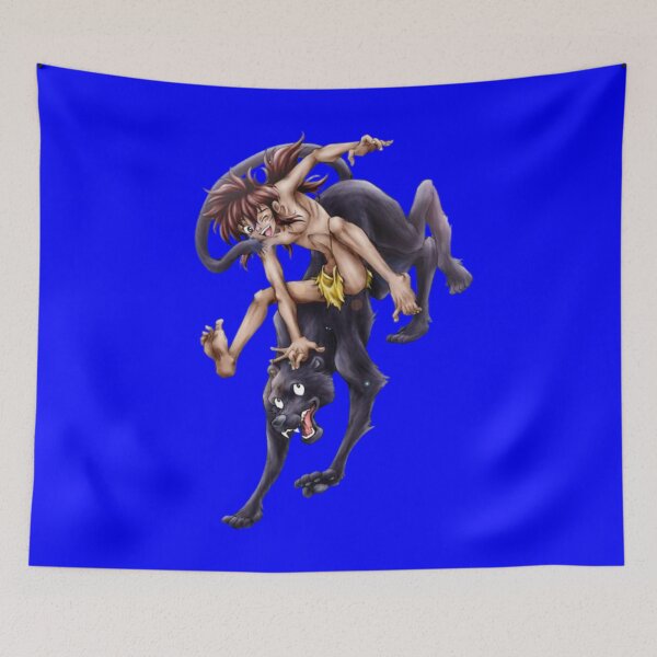 Item preview, The Jungle Book Shonen Mowgli (Blue) designed and sold by MurpheusTech.