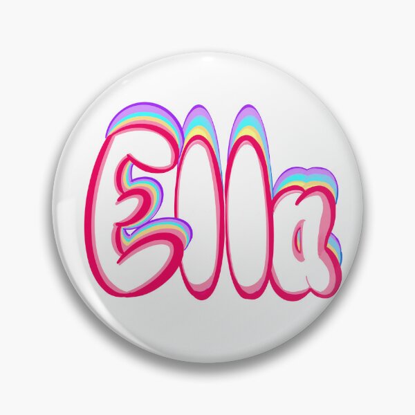 Item preview, Ella popular girls and women first name in white and pastels. Personalized personalised customised name Ella designed and sold by Artonmytee.