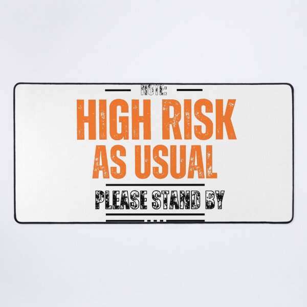 Item preview, high risk as usual  designed and sold by Gerardo Segismundo.