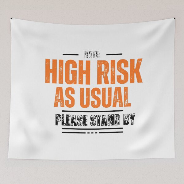 Item preview, high risk as usual  designed and sold by Gerardo Segismundo.