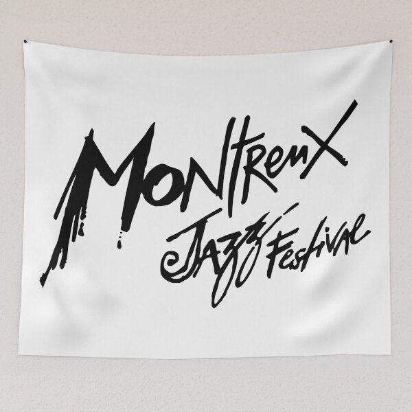 Item preview, Monteux Jazz Festival Logo Black designed and sold by KeiraLawrence.