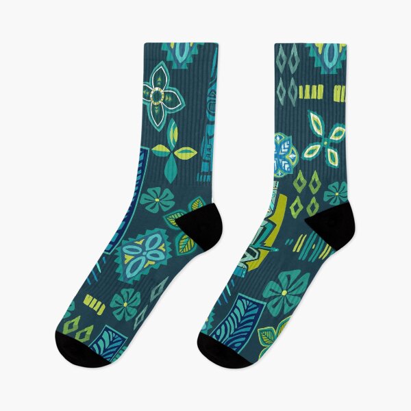 Item preview, Blue Hawaiian Tiki designed and sold by J Marielle Designs.