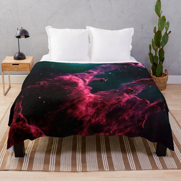 Item preview, Pillars of Creation Magenta Fuchsia Teal dark designed and sold by 2sweetsDesign.