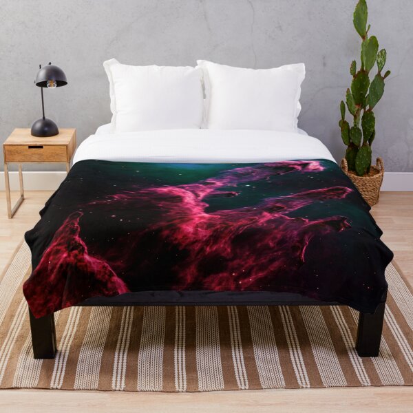 Item preview, Pillars of Creation Magenta Fuchsia Teal dark designed and sold by 2sweetsDesign.