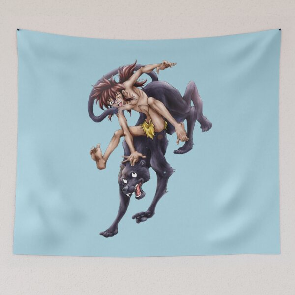 Item preview, The Jungle Book Shonen Mowgli (Light Blue) designed and sold by MurpheusTech.