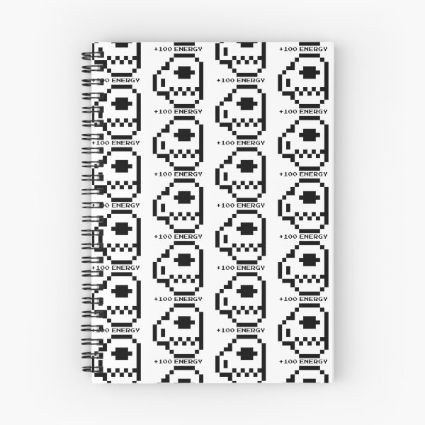 Item preview, +100 Energy Pixel Coffee Cup (black) designed and sold by garlicfriendsco.
