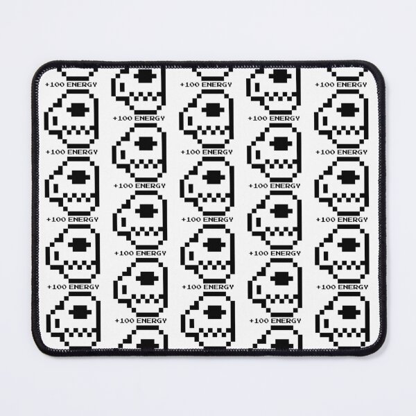 Item preview, +100 Energy Pixel Coffee Cup (black) designed and sold by garlicfriendsco.