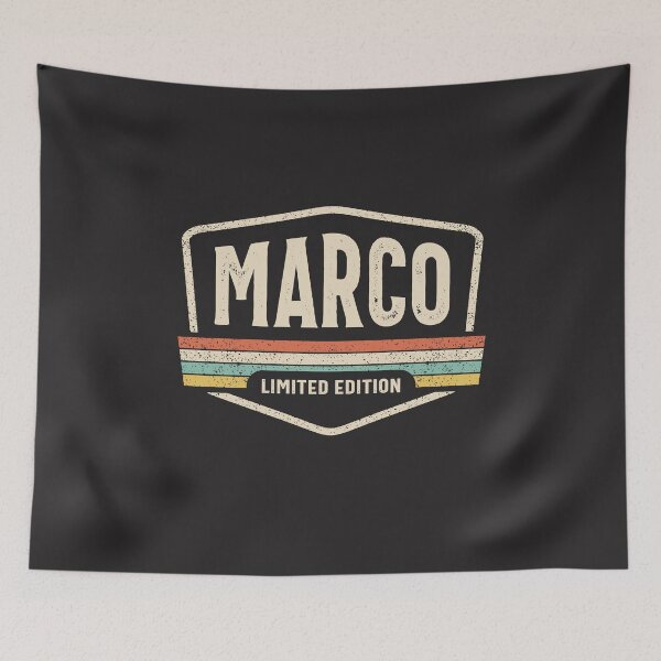 Item preview, Marco Limited Edition Funny Personalized Name Marco designed and sold by cidolopez.
