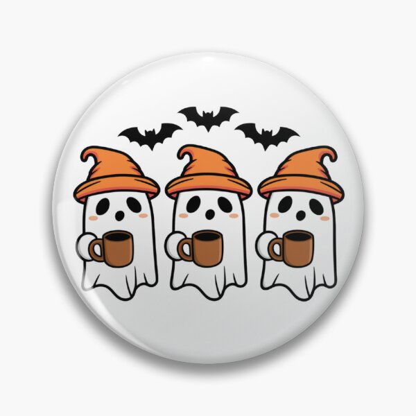 Item preview, Cute Coffee Ghosts designed and sold by CreativeJuneyB.