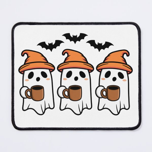 Item preview, Cute Coffee Ghosts designed and sold by CreativeJuneyB.