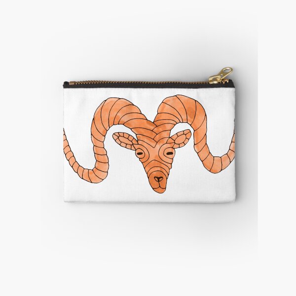 Item preview, Sheep Altai Argali Headshot Illustration  designed and sold by inklets.