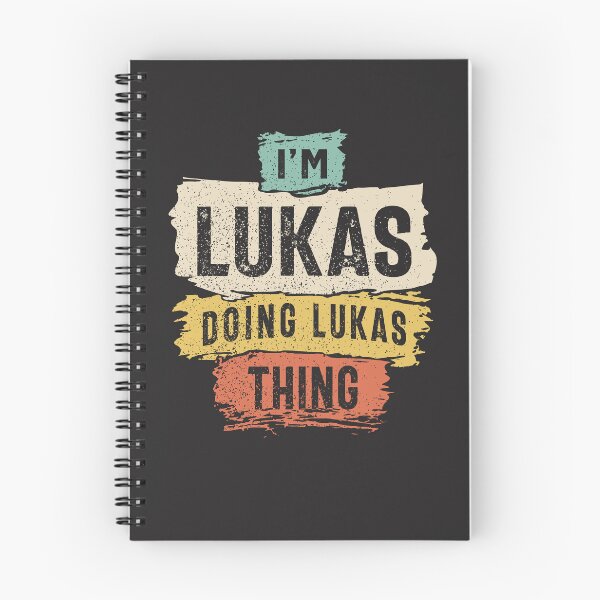 Item preview, I'm Lukas Doing Lukas Thing Funny Personalized Name Lukas designed and sold by cidolopez.