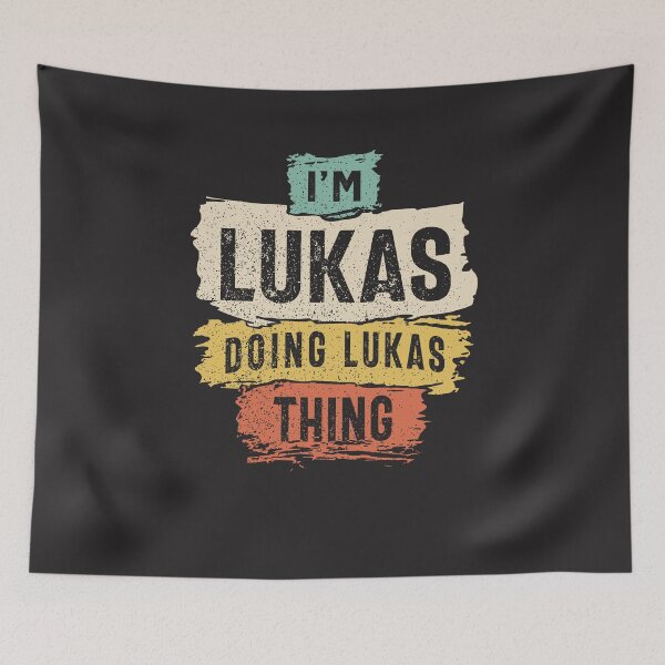 Item preview, I'm Lukas Doing Lukas Thing Funny Personalized Name Lukas designed and sold by cidolopez.