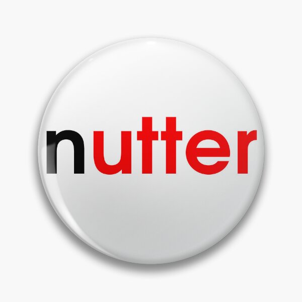 Item preview, Nutter Black Red fun Chocolate spread logo designed and sold by ModSupporters.