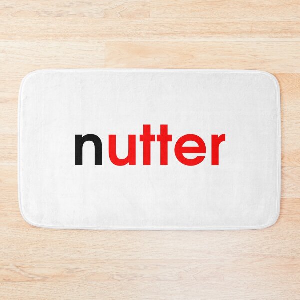 Item preview, Nutter Black Red fun Chocolate spread logo designed and sold by ModSupporters.