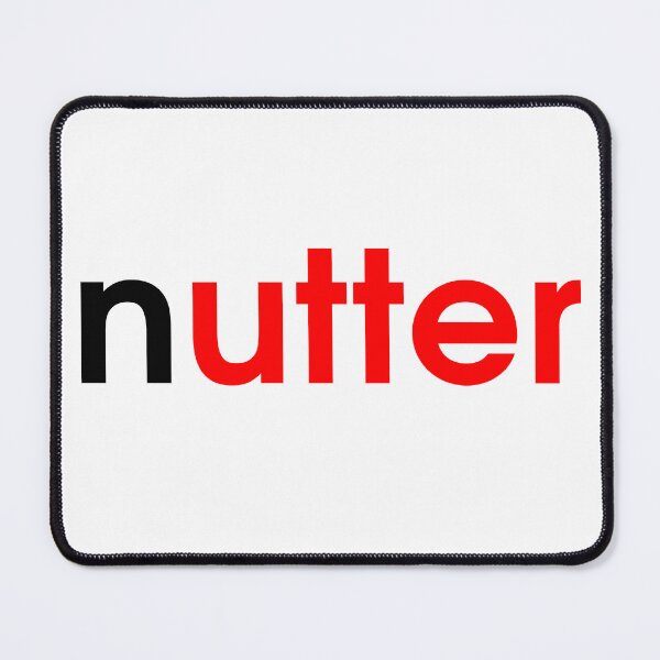 Item preview, Nutter Black Red fun Chocolate spread logo designed and sold by ModSupporters.