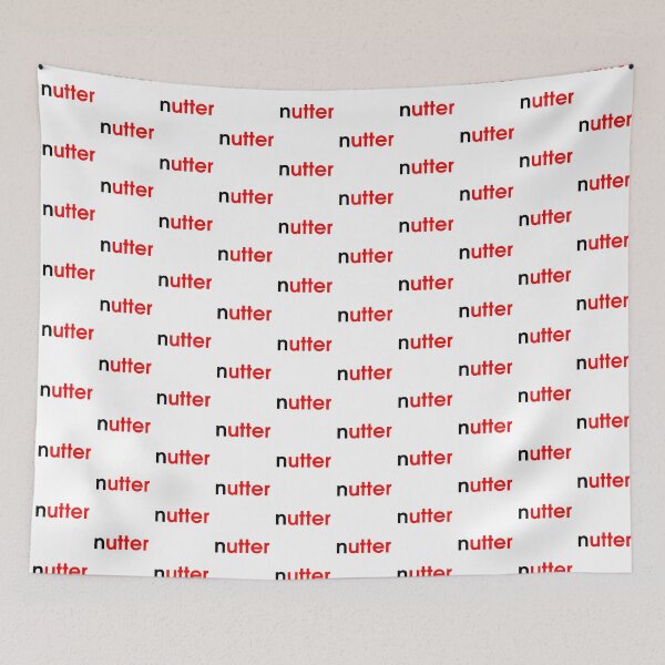 Item preview, Nutter Black Red fun Chocolate spread logo designed and sold by ModSupporters.