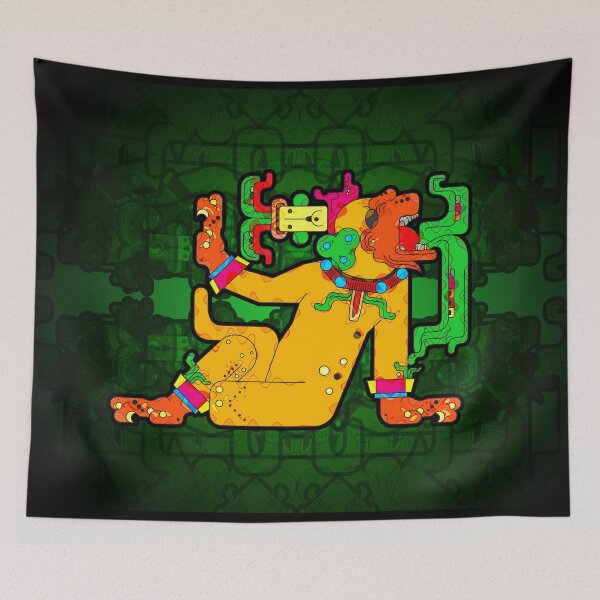 Item preview, Yaxilan Maya Tiger designed and sold by angeldecuir.