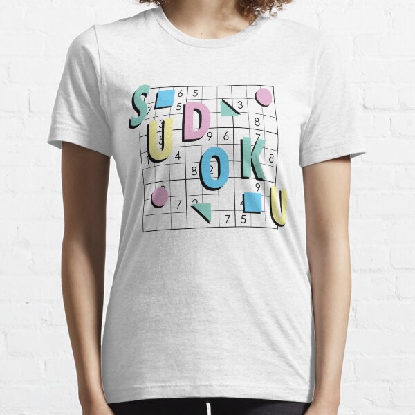 Item preview, 80s Style Sudoku #1 designed and sold by ADEleven.