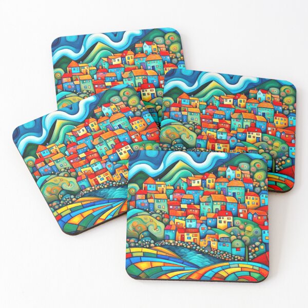 Item preview, Fjord Town 12 designed and sold by George Hutton Hunter.