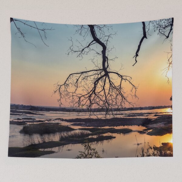Item preview, River Sunset in Botswana designed and sold by Kay Brewer.