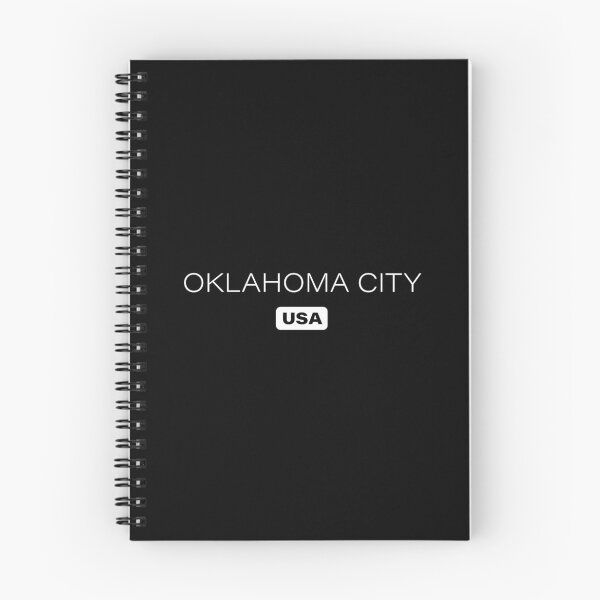 Item preview, Oklahoma City, Oklahoma, USA, Simple White Text designed and sold by JohnnyVillas.