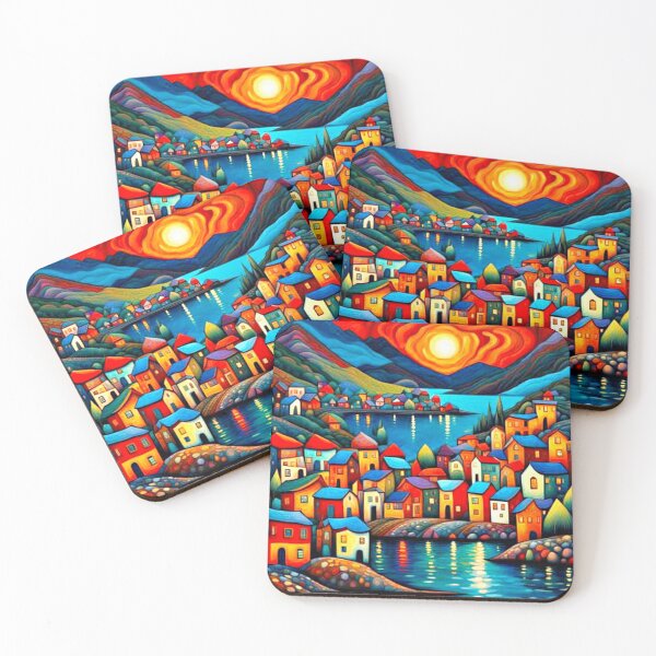 Item preview, Fjord Town 15 designed and sold by George Hutton Hunter.