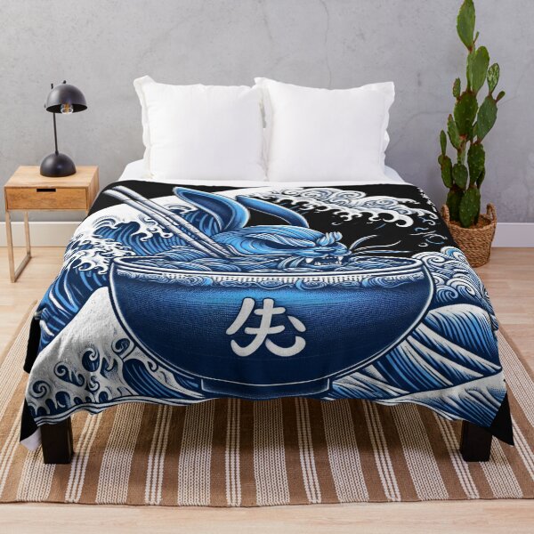 Item preview, Ferocious Ramen Bunny: Japanese Inspired Bold Noodle Bowl designed and sold by zoughlal.