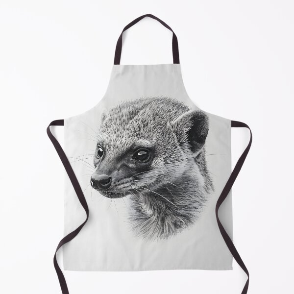 Item preview, Black and white weasel pencil drawing designed and sold by Pencil-Art.