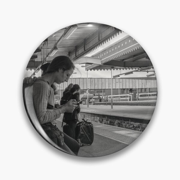 Item preview, Waiting for the train designed and sold by jasminewang.