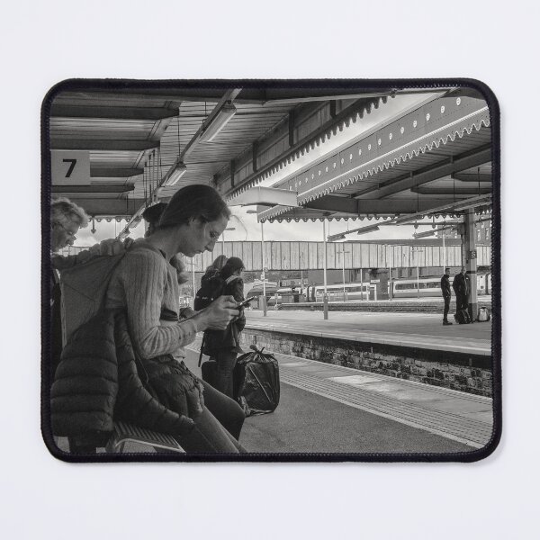 Item preview, Waiting for the train designed and sold by jasminewang.