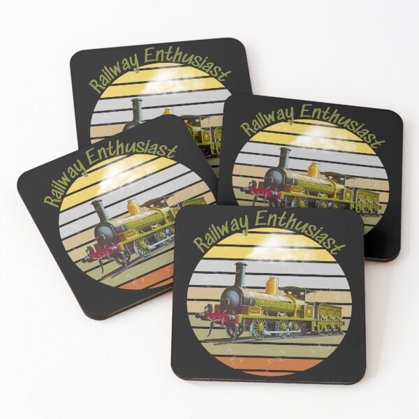 Item preview, Railway Enthusiast Gifts for Rail Fanatics and railroad families designed and sold by DendaArt.
