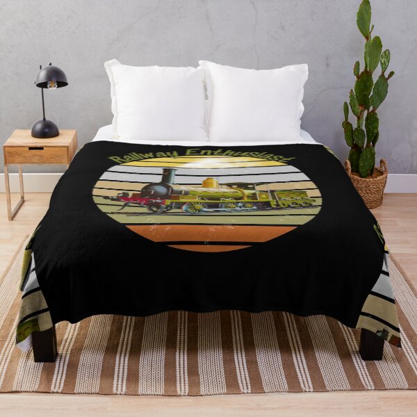 Item preview, Railway Enthusiast Gifts for Rail Fanatics and railroad families designed and sold by DendaArt.