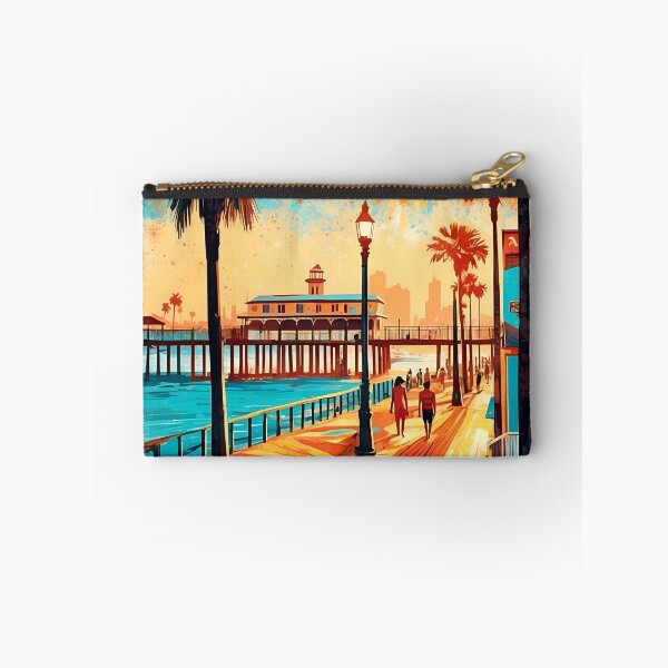 Item preview, Venice Beach Vintage: Artistic Rendering Iconic Seaside designed and sold by Ceemko's Vintage Corner.
