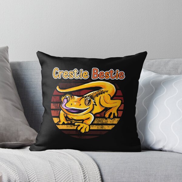 Item preview, Crestie Bestie Crested Gecko Owner designed and sold by BeataY6Art.