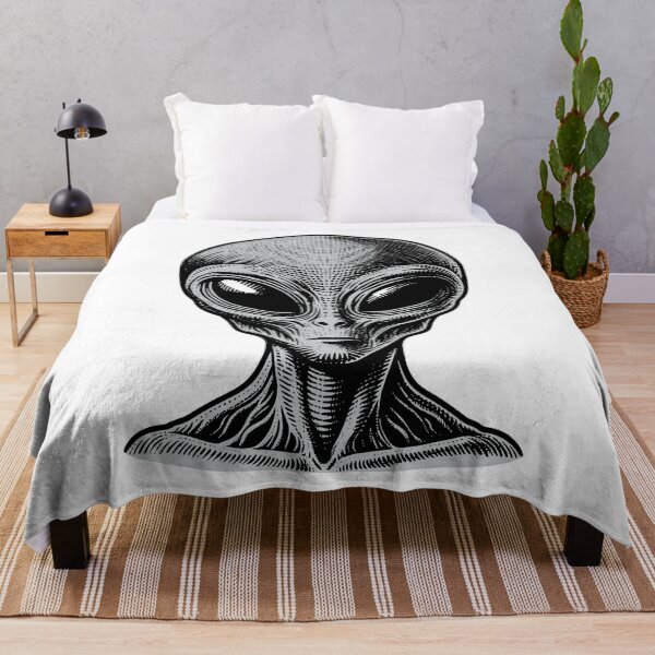 Artikelvorschau, Grauer Alien entworfen und verkauft von roswellboutique.
