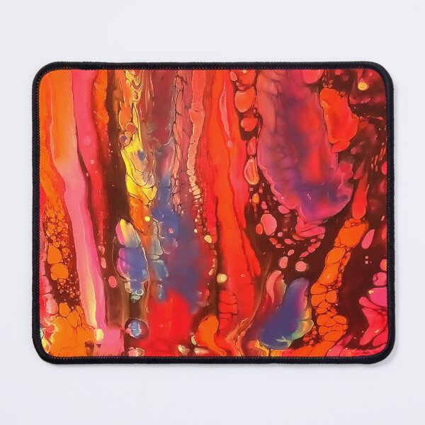 Item preview, Bright Red and Yellow designed and sold by AmyAbstractArt.