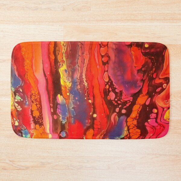 Item preview, Bright Red and Yellow designed and sold by AmyAbstractArt.