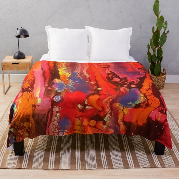 Item preview, Bright Red and Yellow designed and sold by AmyAbstractArt.